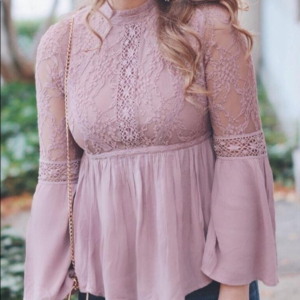 High Neck BabyDoll Top
